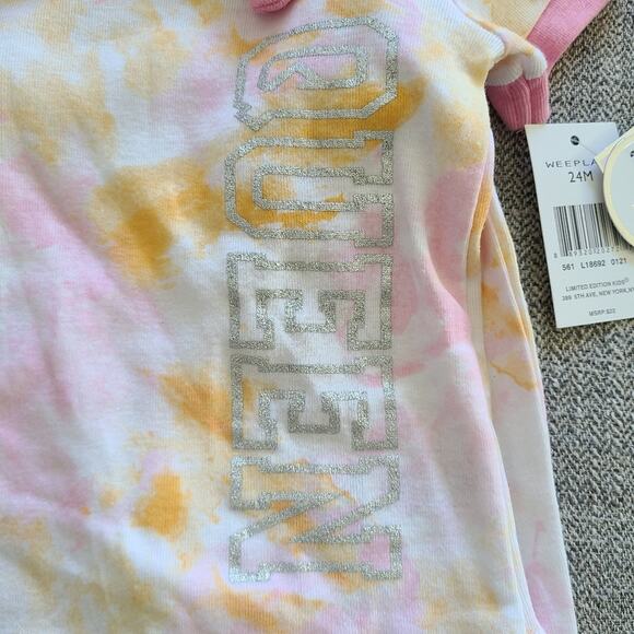 Weeplay 3 piece layette set queen tie dye in Size 24 months - Picture 6 of 8